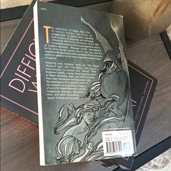 2/$25 The Poems of Edgar Allen Poe Paperback Book - Picture 2 of 5
